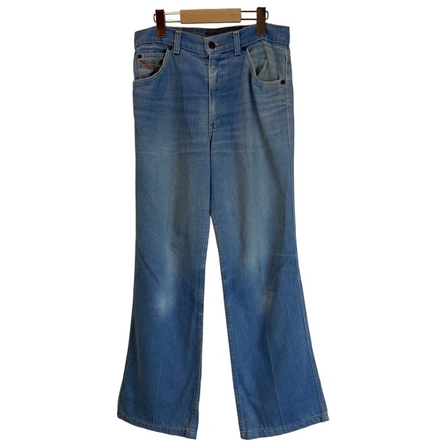 【中古】 Levi’s ジーンズズボン下 80s vintage 80年月日 OLD G食麺麭 ジップフライ オレンジ色溜め桶 スモールe アメカジ 古着 /1018