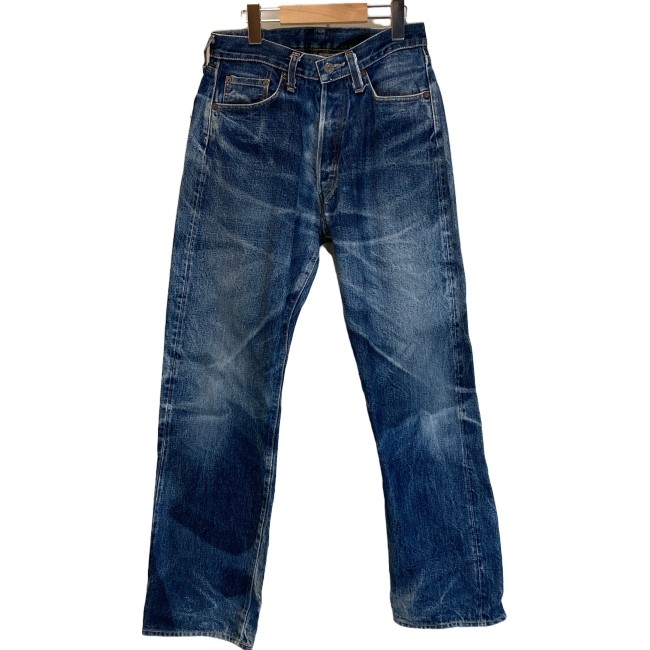 【中古】　STUDIO D&rsquo;ARTISAN　デニムパンツ　Gパン　ジーンズ　ボタンフライ　無地　アメカジ　古着　/1583｜KINJIusedclothing
