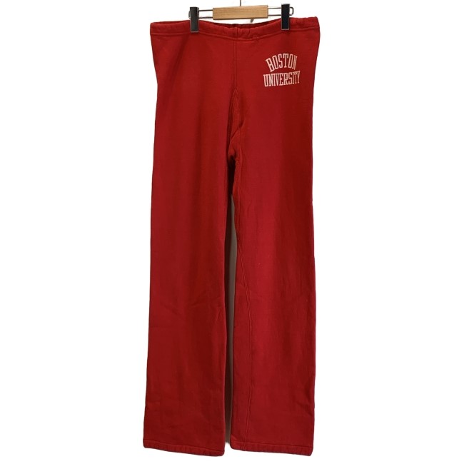 【中古】 Champion REVERSE WEAVE スウェットパンツ 80s vintage 80年月日 OLD トリコタグ 裏起毛 酉の方角天然ゴム BOSTON UNIVERSE 刷り上げる USA製 アメカジ 古着 /1018