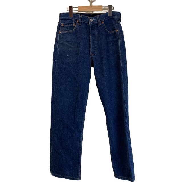 【中古】 Levi\u0027s ジーンズズボン下 90s vintage 90年月日 OLD 501 96年製 目じるし501 名取り草飛球 無地 USA製 アメカジ 古着 /1012