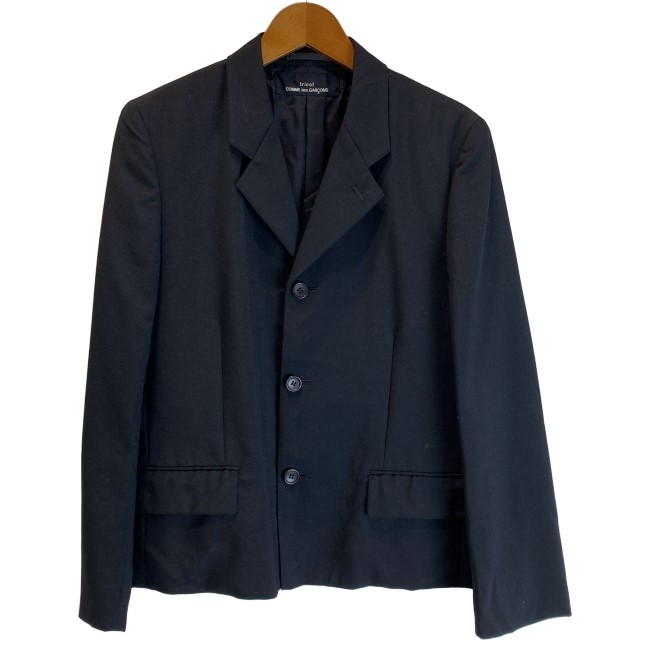 【中古】　tricot COMME des GARCONS　テーラードジャケット　90s vintage　90年代　OLD　ジャケット　無地　シングルボタン　AD1994　日本製　ドメスティック　古着　/2496｜KINJIusedclothing