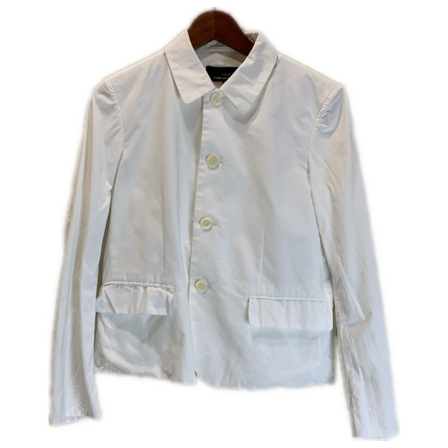【中古】　tricot COMME des GARCONS　ジャケット　アウター　無地　日本製　ドメスティック　古着　/2496｜KINJIusedclothing