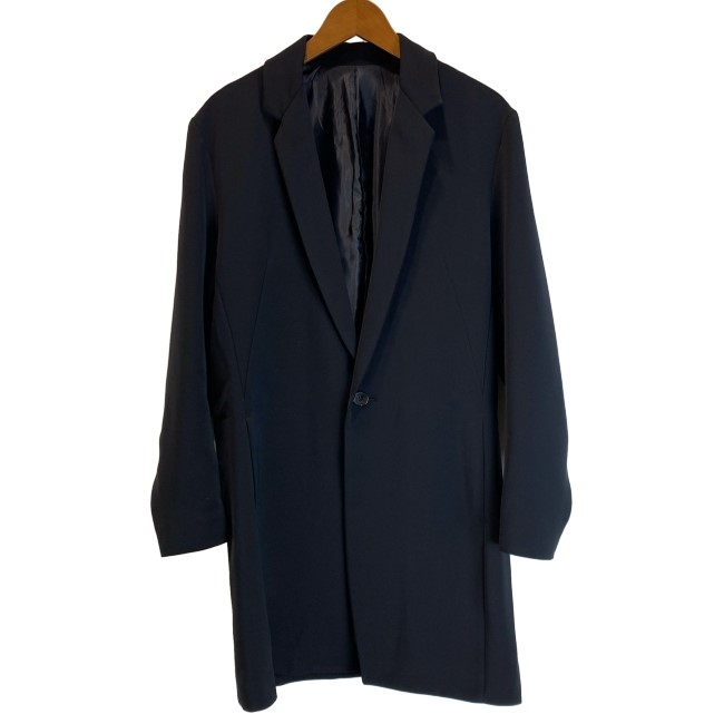 【中古】　STUDIOUS　チェスターコート　シングルボタン　無地　日本製　ドメスティック　古着　/1584｜KINJIusedclothing