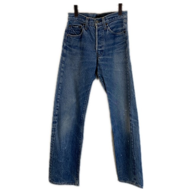【中古】 Levi\u0027s ジーンズズボン下 70s-80s vintage 70年月日-80年月日 OLD G食麺麭 名取り草飛球 無地 アメカジ 古着 /1018