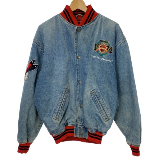 【中古】 BUGLE BOY ジーンズ上衣 90s vintage 90年月日 OLD 上衣 紋章 古着 /4393