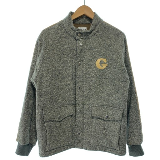【中古】　GDC　ブルゾン　ハイネック　フルジップ　無地　ワンポイント　日本製　ストリート　古着　/1587｜KINJIusedclothing