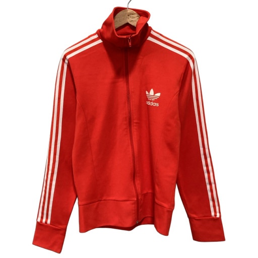 【中古】　adidas　ジャージ　トラックジャケット　ハイネック　フルジップ　ワンポイント　古着　/0129｜KINJIusedclothing