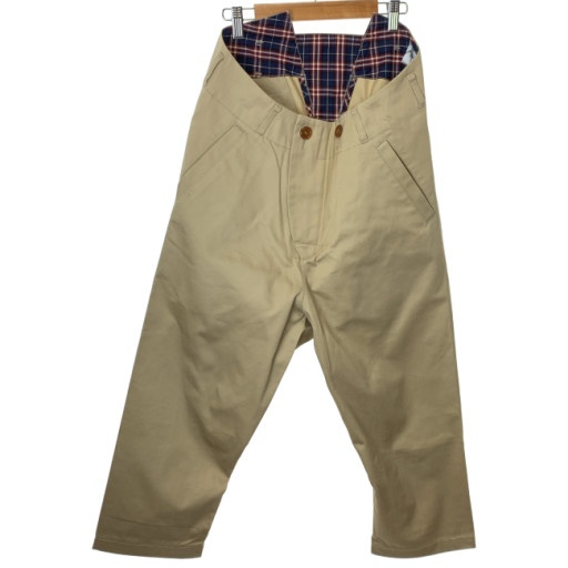 【中古】　Vivienne Westwood　綿パン　チノパン　ジップフライ　無地　古着　/4304｜KINJIusedclothing 7,762円