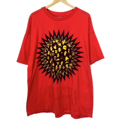 【中古】　Hanes　Tシャツ　90s vintage　90年代　OLD　半袖　トップス　クルーネック　プリント　オーバーサイズ　USA製　古着　/1953｜KINJIusedclothing