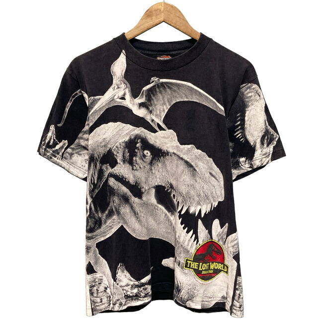 【中古】　Murina　Tシャツ　90s vintage　90年代　OLD　半袖　トップス　クルーネック　ジュラシック・パーク　プリント　USA製　古着　/1953｜KINJIusedclothing 12,698円