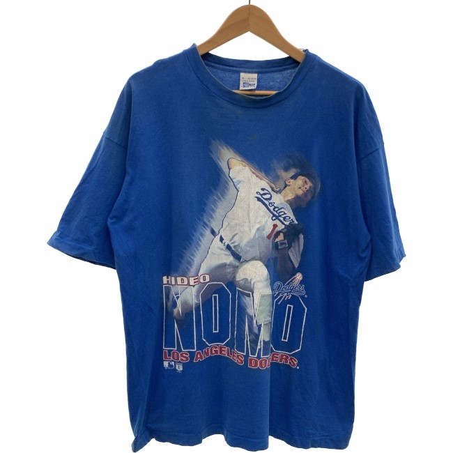 LA Dodgers ドジャース 野茂英雄 tシャツ STARTER MLB HIDEO NOMO 野茂英雄 LA DODGERS 16 ドジャース MLB 半袖Tシャツ