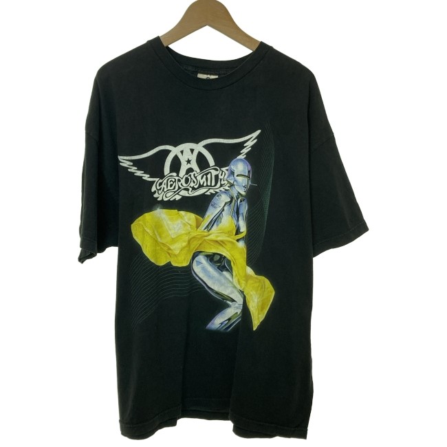 Aerosmith 公式　LOVE IN AN ELEVATOR Tシャツ　L Love In An Elevator Women's Crop - Aerosmith Official Store
