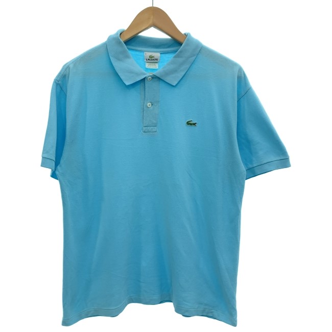 【入手困難】【ビッグサイズ】ラコステ 鹿子 半袖ポロシャツ サイズ7 チャコール LACOSTE Lacoste ラコステ メンズ 半袖 ビッグラコステ 鹿の子