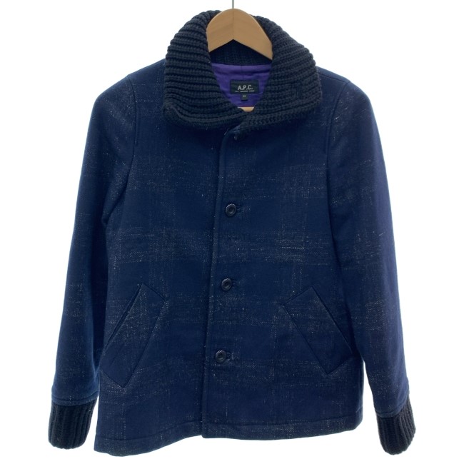 楽天市場】A.P.C. CPOジャケット ウールジャケット シャツジャケット
