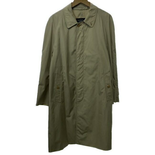 バーバリーロンドン　Burberry コート　モカブラウン　46 （希少） 1l5221025_1.jpg