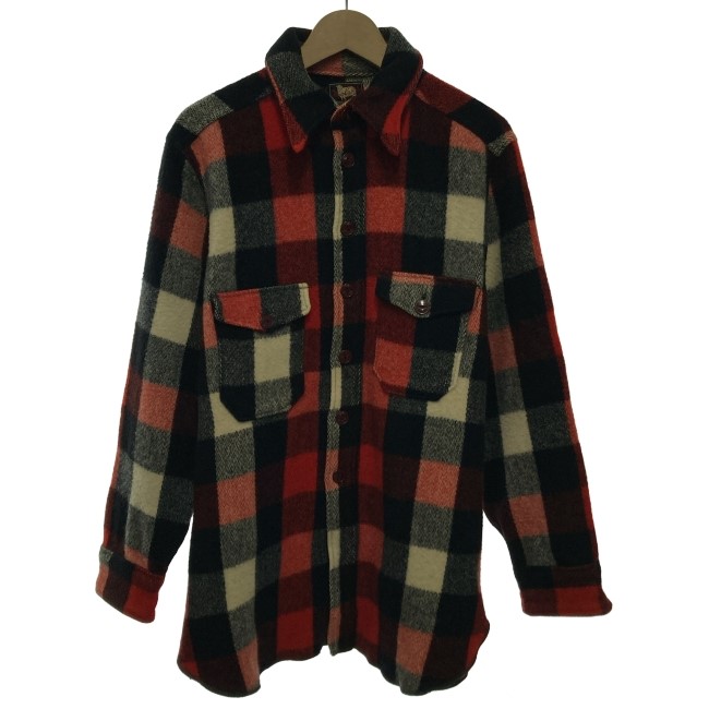 Brent 50s 長袖シャツ ブラウン系チェック Brent 50s 長袖シャツ ブラウン系チェック - メルカリ