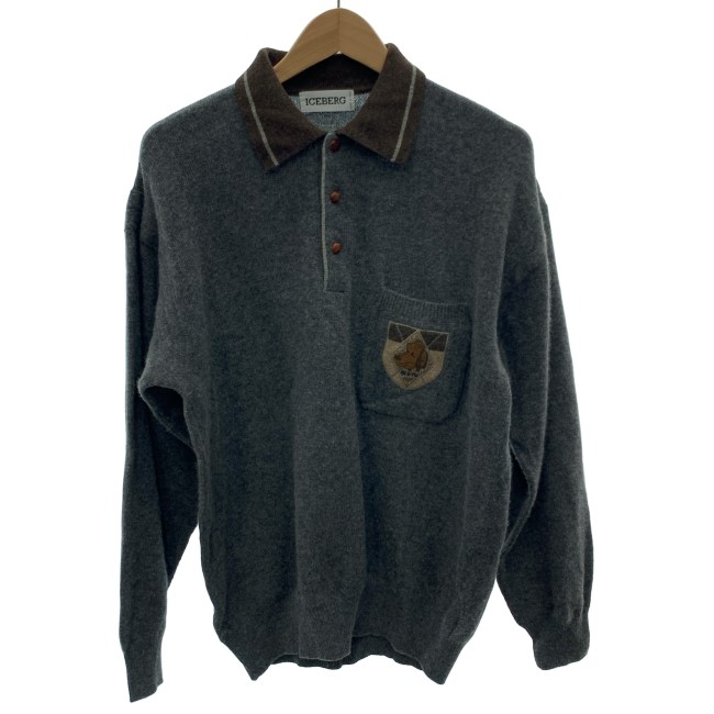 楽天市場】アイスバーグ イタリア製 ウールブレンド Peanut ニット M