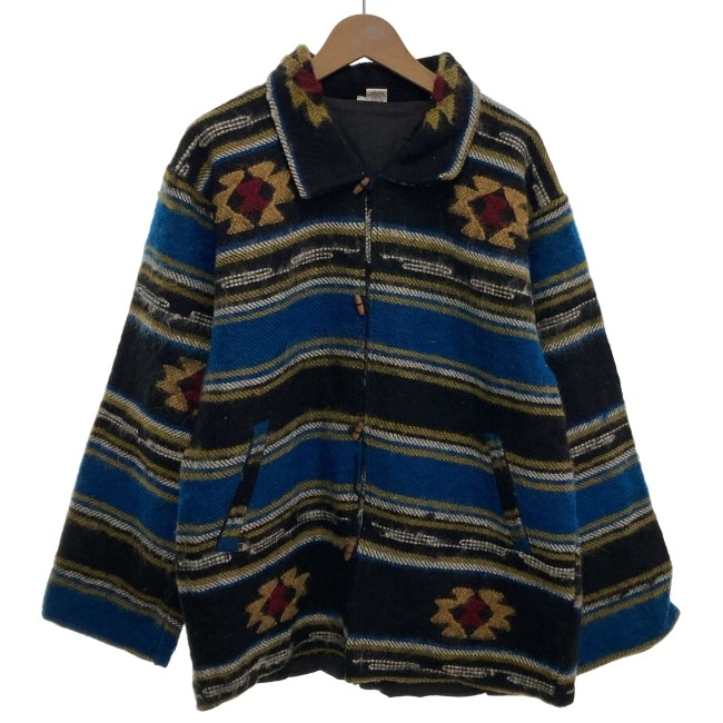 楽天市場】ネイティブ柄 ジャケット メンズ 中古 コート 良雰囲気