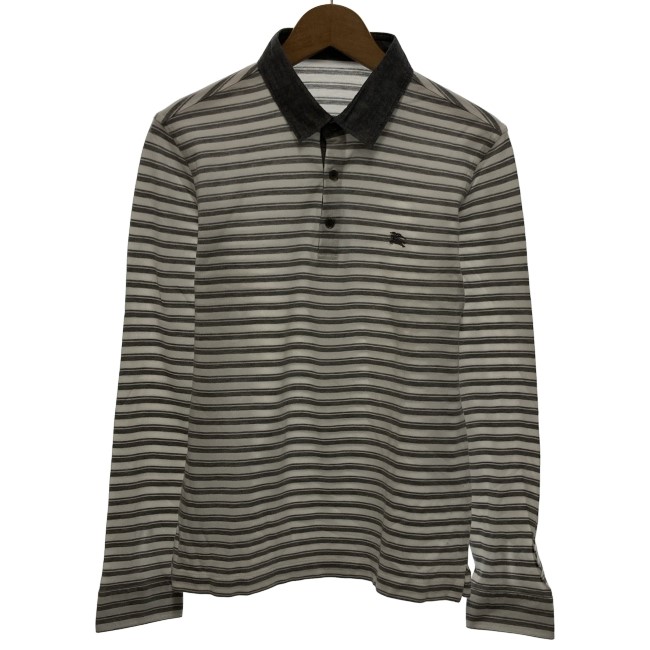 楽天市場】BURBERRY バーバリー ポロシャツ サイズ:M 近年モデル TB