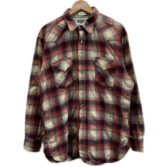 楽天市場】70年代 USA製 PENDLETON ペンドルトン ネルシャツ ウール