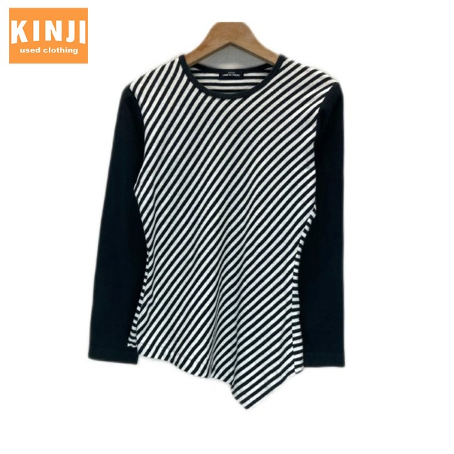 tricot COMME des GARCONS 切替風　長袖カットソー 楽天市場】【中古】 tricot COMME des GARCONS ロンT 長袖