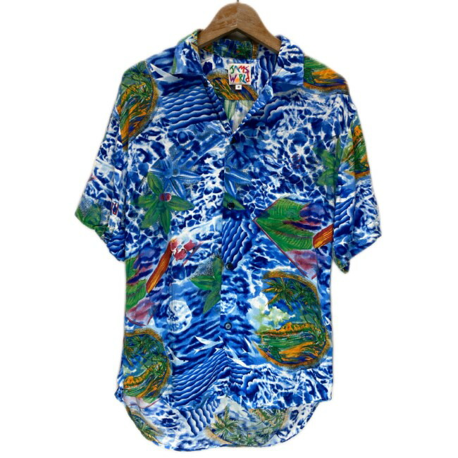 90s USA製 JAMS SURF LINE ハワイアンシャツ Vintage 80s Surf Line Original JAMS Hawaiian Shirt 80年代を
