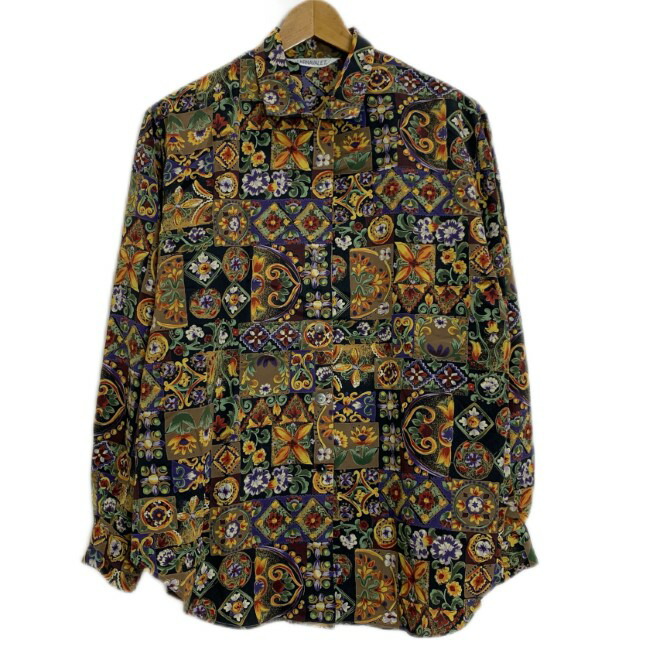 楽天市場】【中古】 GINNI CAROL 柄シャツ 長袖 シャツ トップス