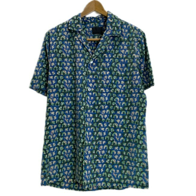GENT'S 総柄シルクシャツ 2XL相当 GENT'S 総柄シルクシャツ 2XL相当 - トップス