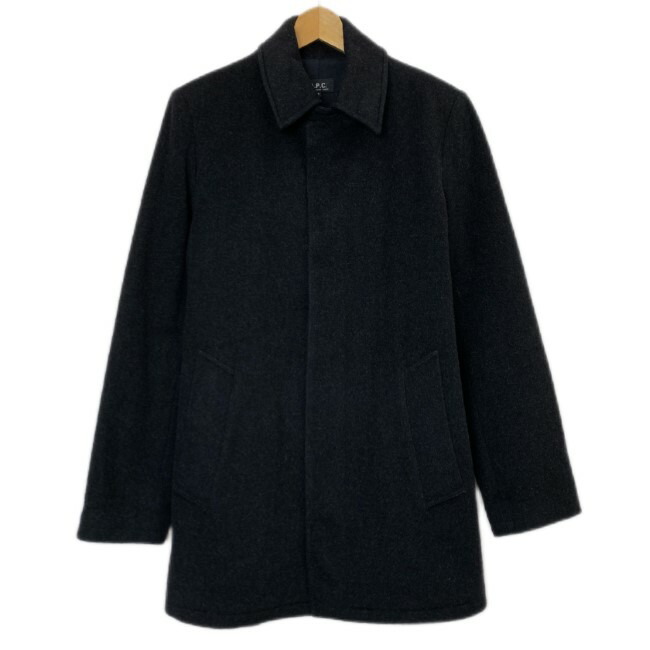 楽天市場】【中古】 agnes b. homme ステンカラーコート ハーフ丈