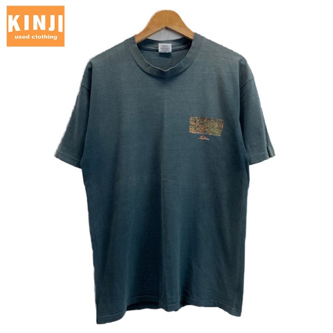 古着　Quicksilver 楽天市場】【中古】【古着】 QUIKSILVER 半袖 プリントTシャツ XL