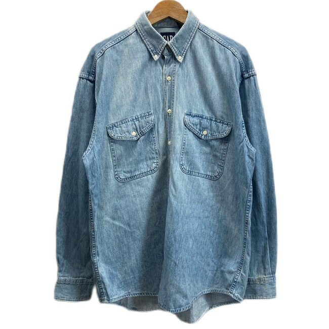 楽天市場】GAP OLD GAP ダンガリーシャツ 90's vintage 長袖