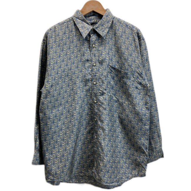 楽天市場】【中古】 ROYAL DIXTON 柄シャツ 長袖 シャツ シルク