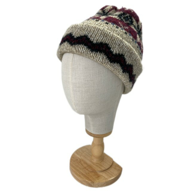楽天市場】古着 ALICE HOLLYWOOD JACUARD CHOPPER BEANIE