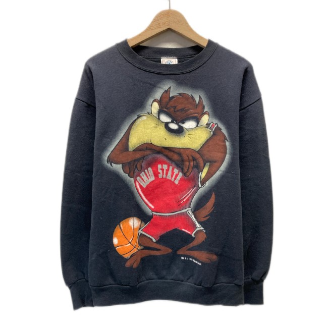 ワーナーブラザーズ　トレーナー　NFL　タズマニアンデビル　90s　USA製 n-aud17y22n01wf530.jpg