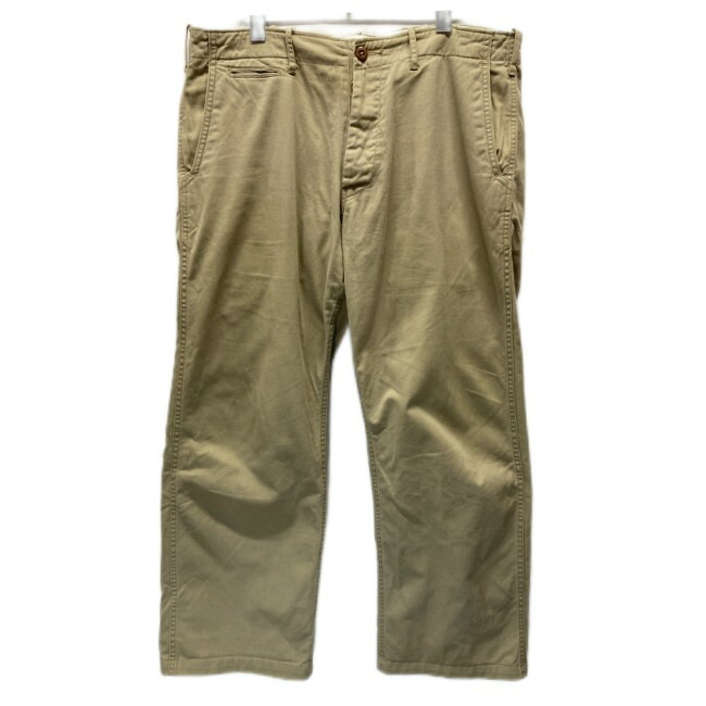 キャピタル チノパンツ ユーズド品 楽天市場】【中古】 KAPITAL キャピタル コットン リネン チノ パンツ