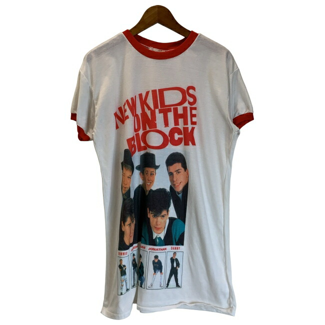 90s USA製 ニューキッズオンザブロック NKOTB Tシャツ リンガー 90s USA製 ニューキッズオンザブロック NKOTB Tシャツ リンガー