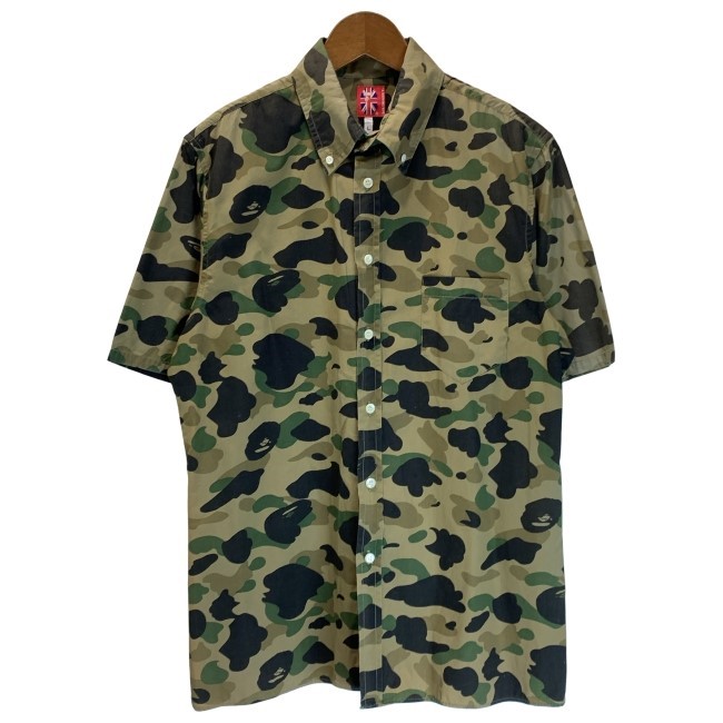 楽天市場】A BATHING APE カモフラ柄シャツ Mサイズ マルチ