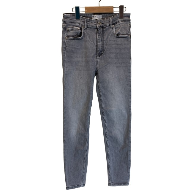 ☆ドイツ発*ZARA*新作*ハイウエストスリムアンクルデニム/MH☆ おしゃれZARAザラMarin straightデニム ジーンズS~Mサイズ36