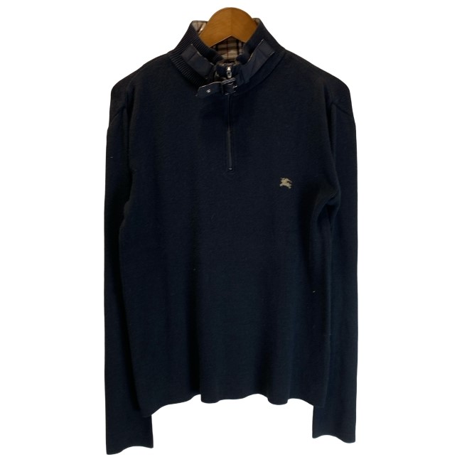 楽天市場】BURBERRY バーバリー ドライバーズニット セーター ハーフ