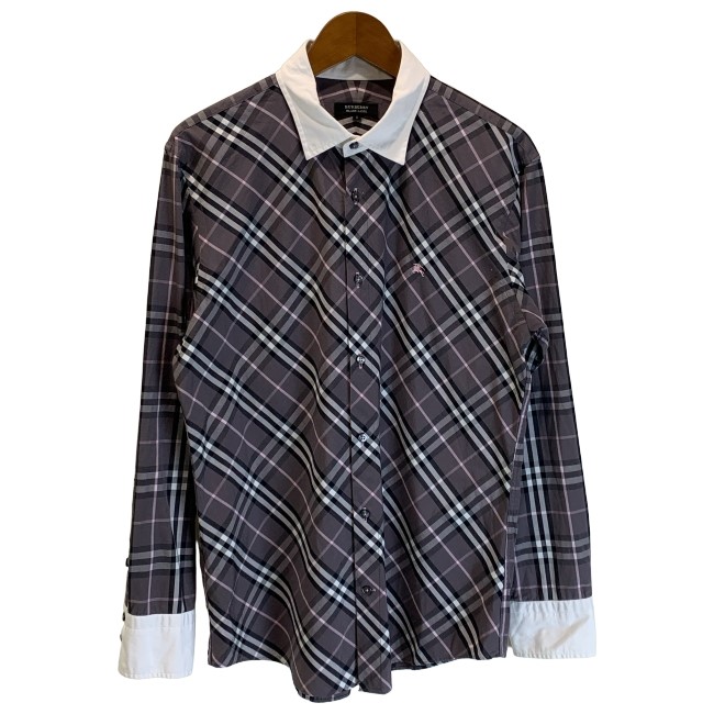 ~90s Burberrys ガンクラブチェック シャツ 長袖 ボックス usa 90s Burberrys ガンクラブチェック シャツ 長袖 ボックス usa