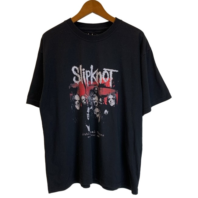 SlipKnoT Tシャツ 両目プリント スリップノット 希少 サイズXL 楽天市場】00s □ スリップノット 両面 プリント Tシャツ