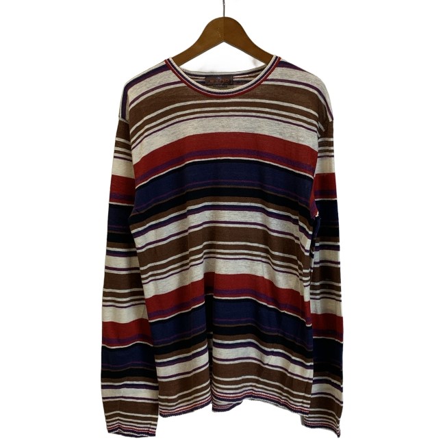 楽天市場】ETRO メンズ Vネックセーター ニットトップス オレンジ