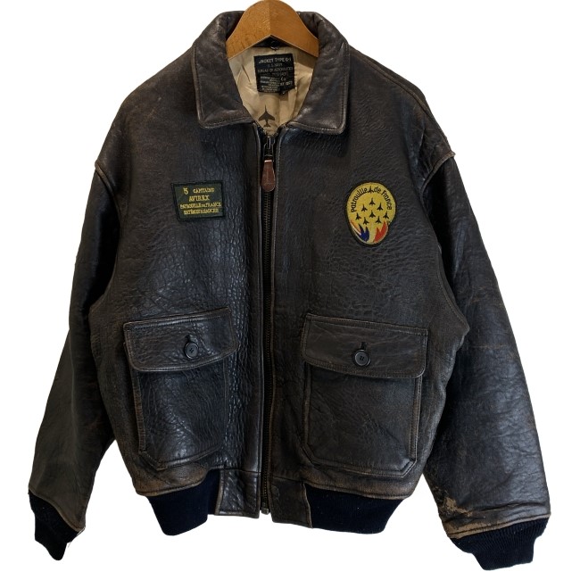 楽天市場】80s USA製 AVIREX G-2 フライト ジャケット メンズ L 程/ 80