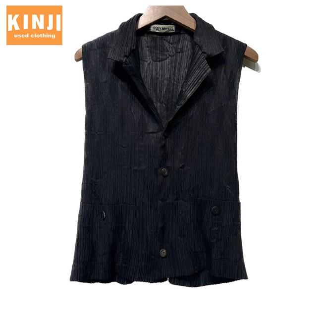 楽天市場】【中古】美品 プリーツベスト 総柄 19SS Network check