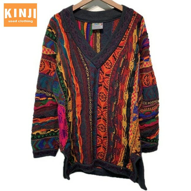 COOGI クージー 3D ニット マルチカラー トップス ウール セーター 立体編み 個性的 3XL 美品 中古 43608 楽天市場】COOGI クージー 3D ニット マルチカラー トップス
