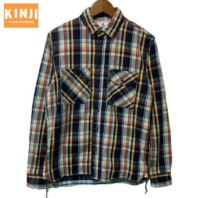 楽天市場】【中古】 DENHAM (デンハム) FLANNEL CHECK SHIRT