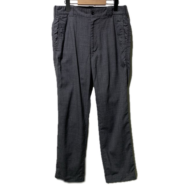 コムデギャルソン　ツータックワイドテーパードスラックス　90s ダークネイビー COMME des GARÇONS HOMME】 1991年 アーカイブ 2タック ワイド