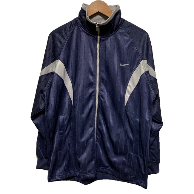 Nike LINCOLN フルジップジャケット ネイビー 00s 古着 Nike LINCOLN フルジップジャケット ネイビー 00s 古着