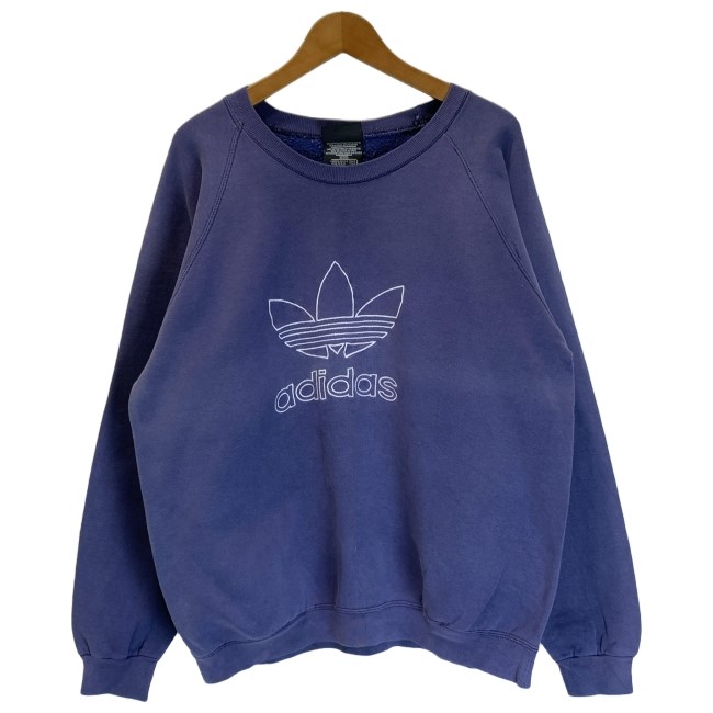 【adidas originals】ラガーシャツ 1972年ロゴスウェット 送料無料/新品】 adidas originals スウェット 1972年ロゴ