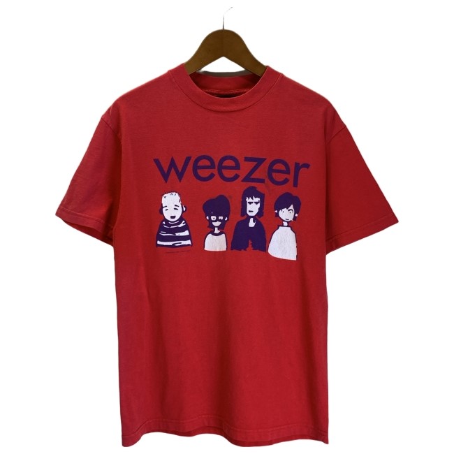 Weezer Tシャツ AAA製 公式新品】 WEEZER - W ウィーザーTシャツ